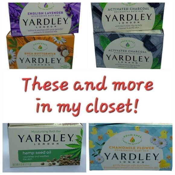 BABY Bath Bar 2-Pack YARDLEY LONDON Chamomile Blossom Nourishing Sensitive NWT - Picture 7 of 7